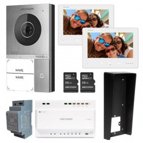 Hikvision DS-KIS705EY Video-Türsprechanlage WLAN 2-Draht