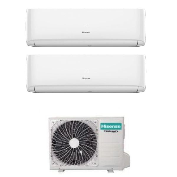 Hisense Klimaanlage HI-Comfort Dual Split 7000+7000+2AMW42 Inverter R-32 WLAN COMFORT7+7