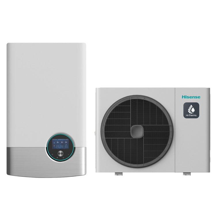 Hisense Split-Luft-Wasser-Wärmepumpe für Heizung, Kühlung und Warmwasserbereitung, Innengerät und Außengerät 16 kW HI-THERMA AHW-160HCDS1+AHM-160HCDSAA