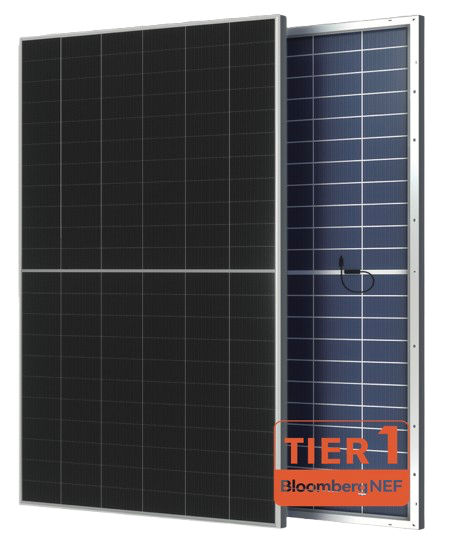 Hanersun HN21N-66HT715W 695-720 1500V Silver Frame MC4-EVO 2A