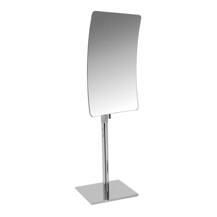 Colombo Design Aufstellspiegel höhenverstellbar, Chromfinish B97530CR