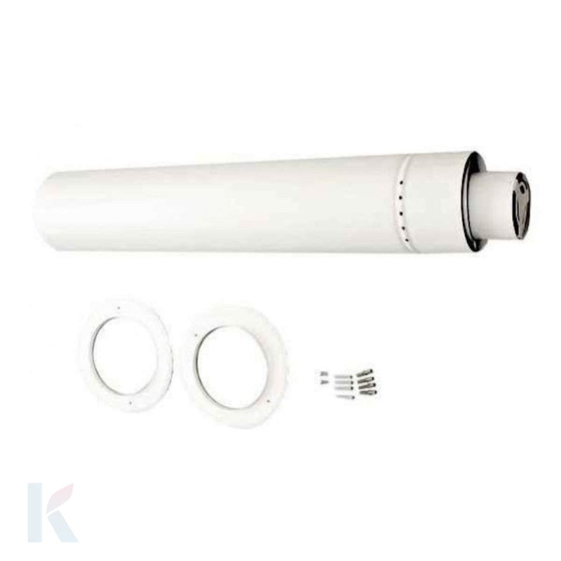 Solarics Ariston 3590229 – Rauchauslass HP Koaxialer Wandterminal 110/150 MM