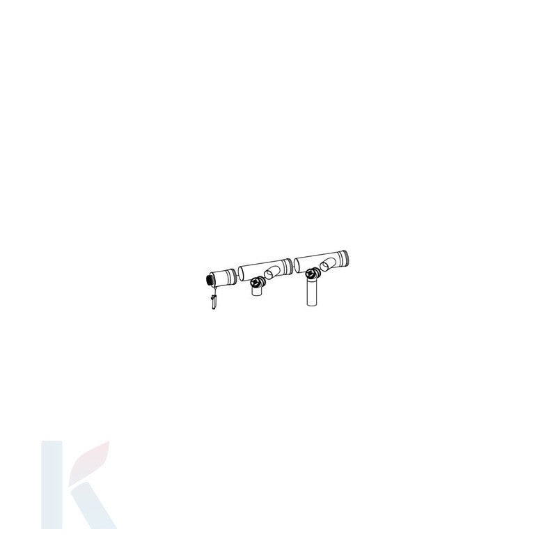 Solarics Ariston 3590464 – Rauchauslass HP Rauchabzugsset Base DN 200 mm