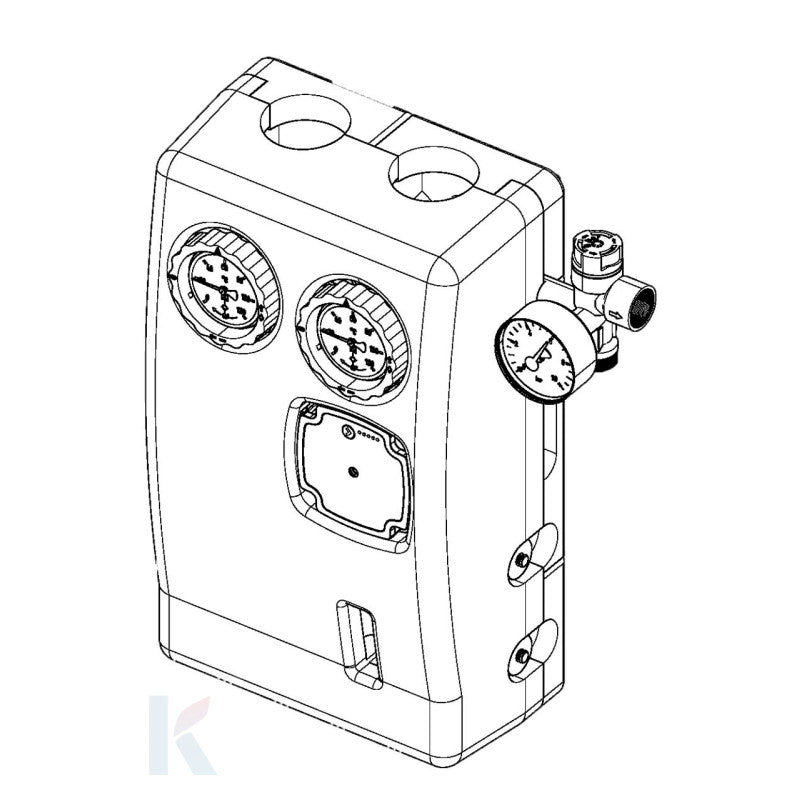 Solarics Daikin EKSRDS2A – Hydraulic Group with Circulator, Safety Valve and Accessories