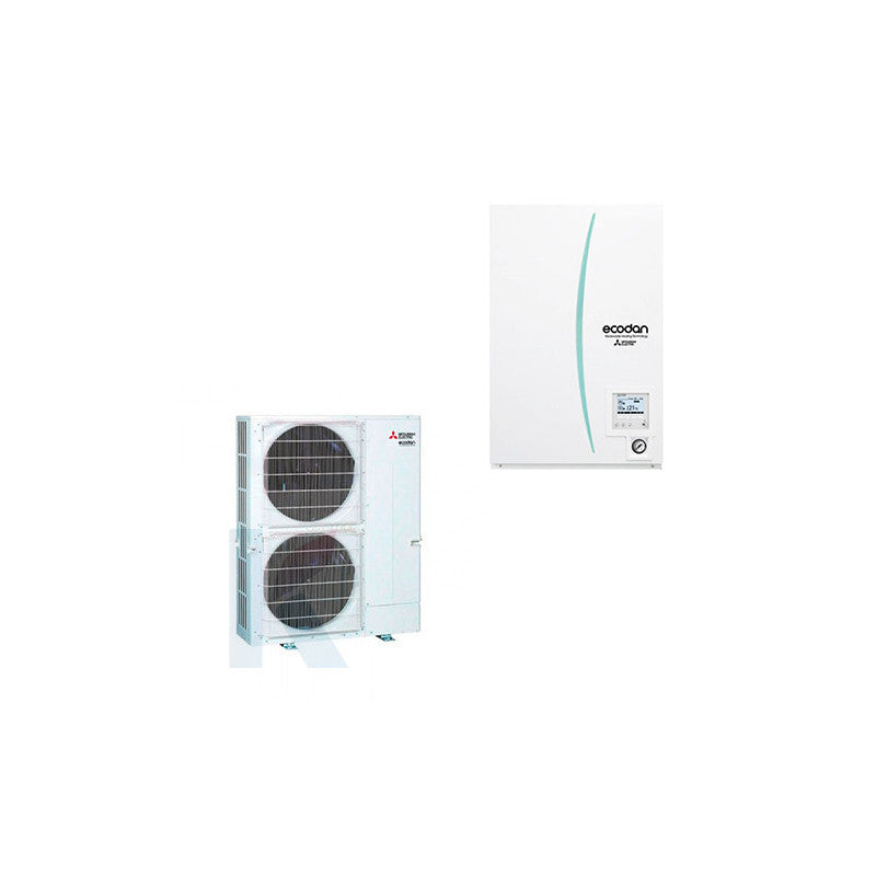 Solarics Mitsubishi Puhz-SW200YKA + Ehse-YM9ED – Wärmepumpe set Split Hydrobox Mural Only Dreiphasig Heizen R410A