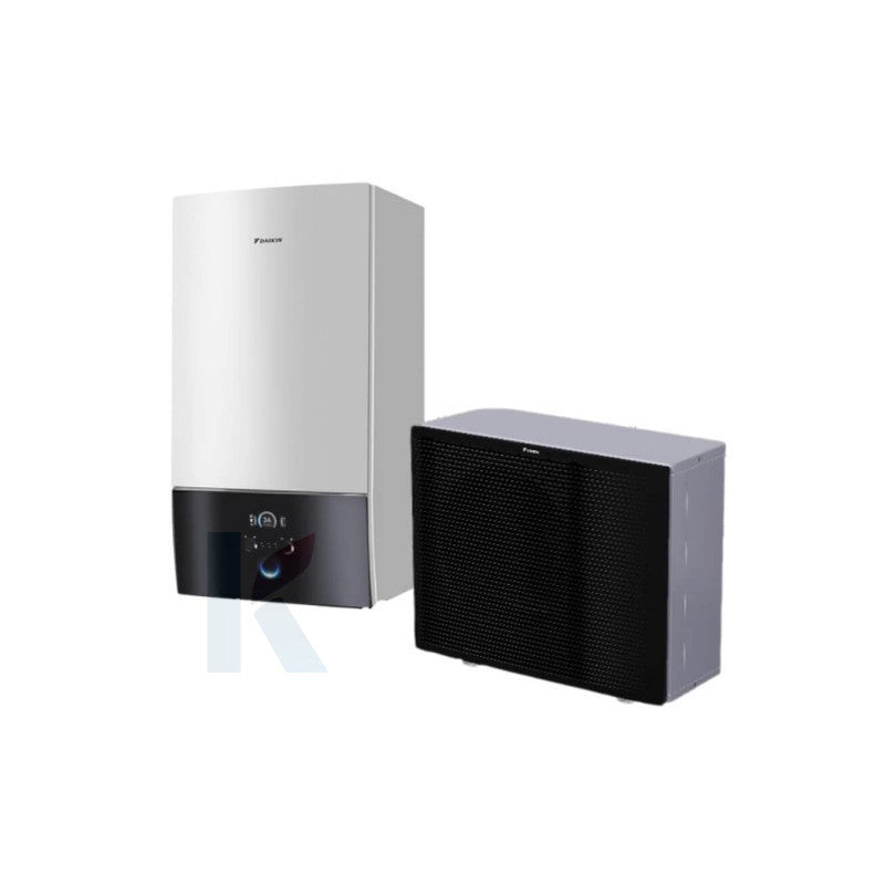 Solarics Daikin EPRA16DV37 + ETBX16E9W7 – BC Hidrosplit Altherma 3 H HT W Wall Version