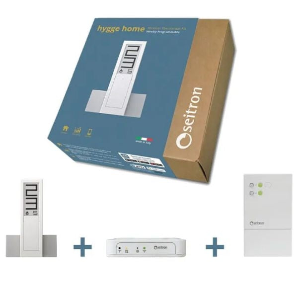Seitron Wöchentlicher digitaler Chronothermostat WLAN Modell Hygge Home