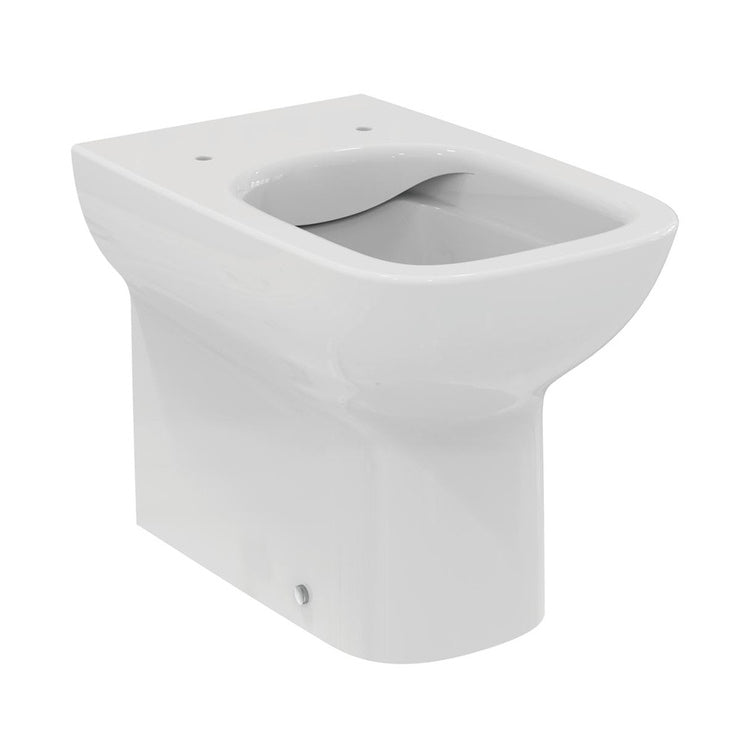 Ideal Standard I.Life Stand-WC RimLS+, wandbündig, universell, ohne Sitz, Weiß, glänzende Ausführung T463101