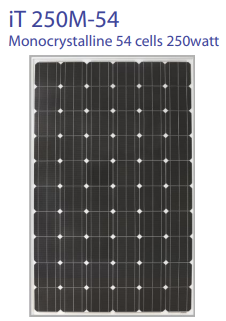 PT. Prima Energi Aditya Nusantara - Solarmodul - iT250M-54 iT250M-54 - Art. 172672
