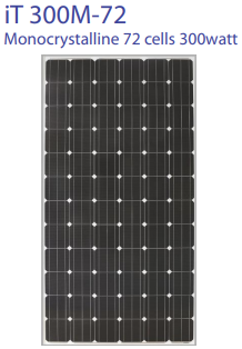 PT. Prima Energi Aditya Nusantara - Solarmodul - iT300M-72 iT300M-72 - Art. 172673