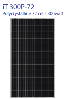 PT. Prima Energi Aditya Nusantara - Solarmodul - iT300P-72 iT300P-72 - Art. 172648