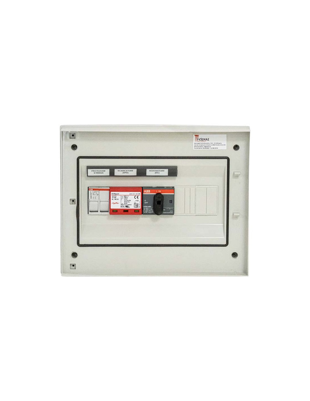 Icierre 1-String-Gleichstromverteiler 1000V 16/32A