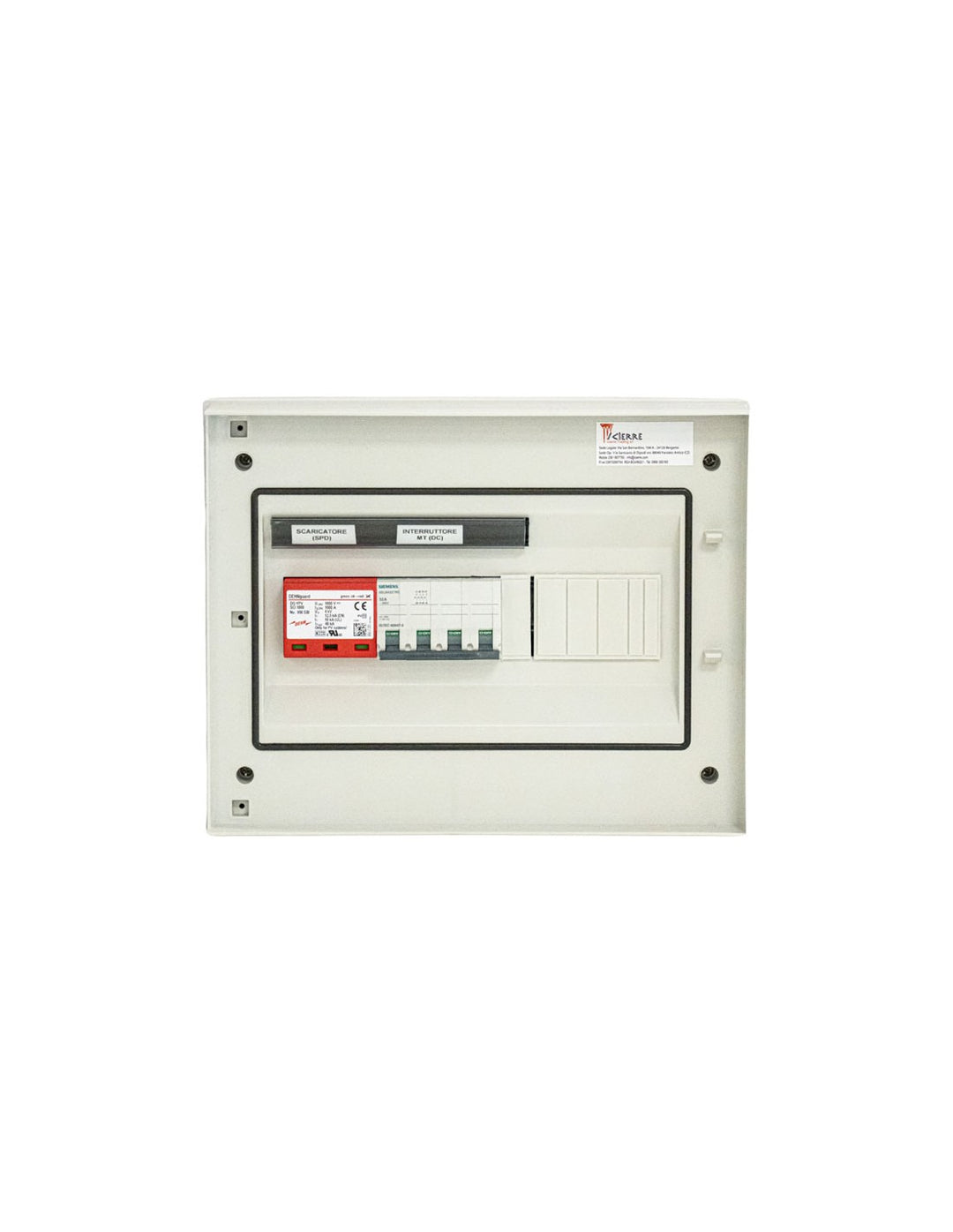 Icierre DC-Verteiler mit 1 unabhängigem Strang 1000V 20/32A