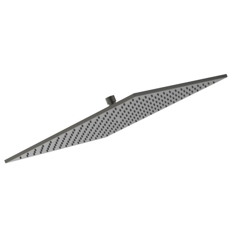 Ideal Standard Quadratischer Duschkopf 40 cm, 1 Funktion Regenwirkung, Magnetgrau-Finish IDEALRAIN A5806A5