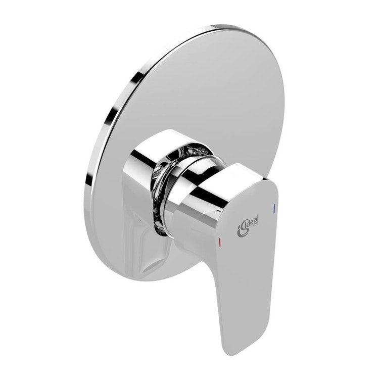 Ideal Standard Einhand-Bathtubmischer zum Einbau für Dusche, Chromoberfläche CERAPLAN III A6382AA