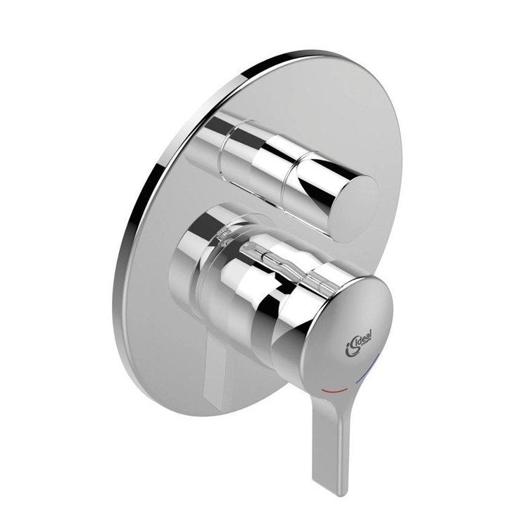 Ideal Standard Einhebelmischer für Einbauwanne/Dusche, Chromoberfläche MELANGE A6662AA