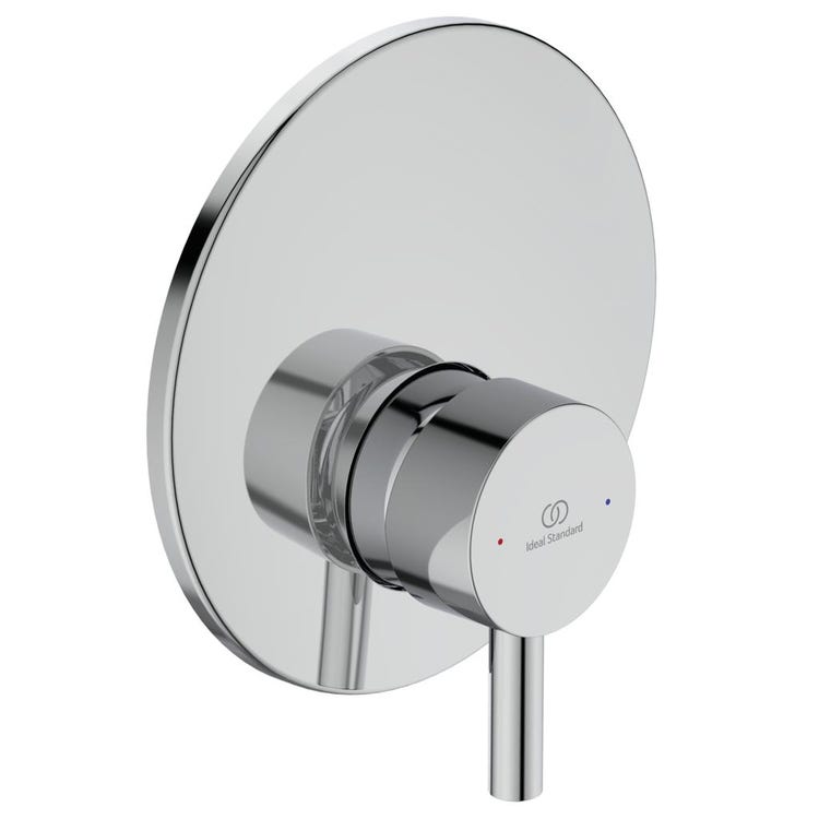 Ideal Standard Duschmischer, Einbau, mit eingebautem Einbaukörper, Chrom-Finish CERALINE A6940AA