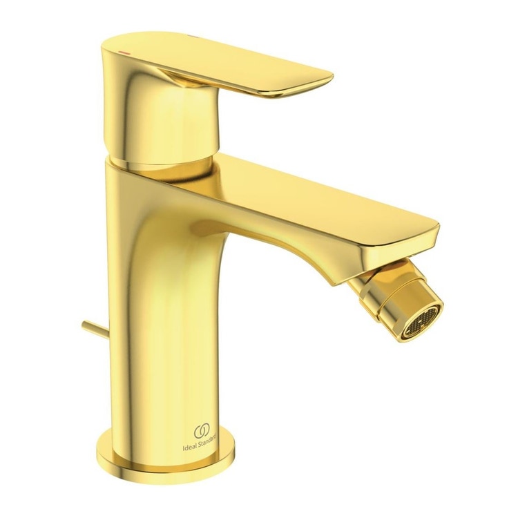 Ideal Standard Einhand-Bidetmischer, gebürstete Goldoberfläche CONNECT AIR A7030A2