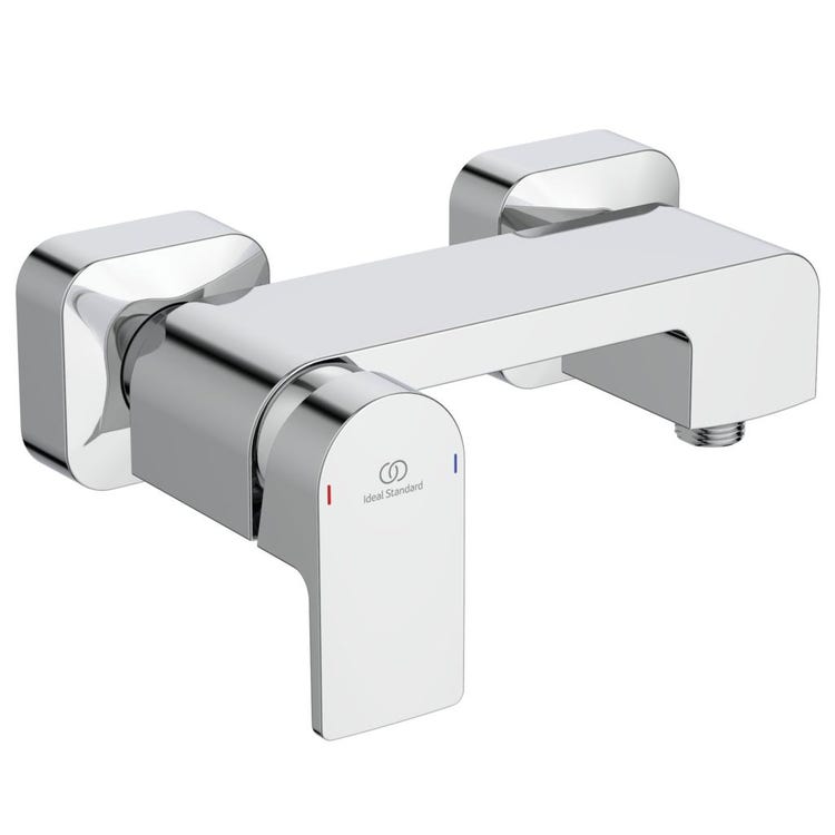 Ideal Standard Einhandmischer für Außendusche, ohne Duschzubehör, verchromt EDGE A7120AA