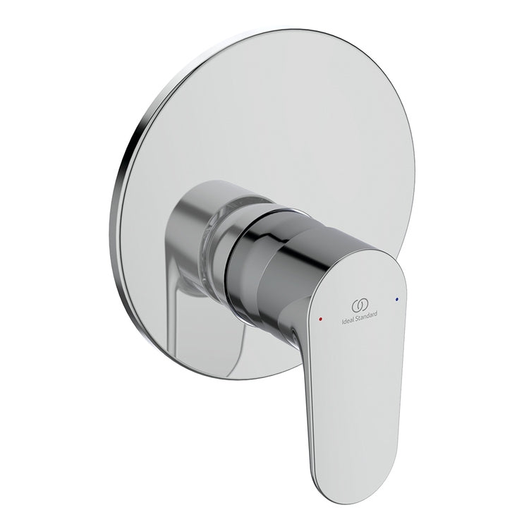 Ideal Standard Einhebel-Überkopf-Duschmischer, mit Eko-System, Einbaukörper inklusive, Chrom-Finish CERAFINE O A7192AA