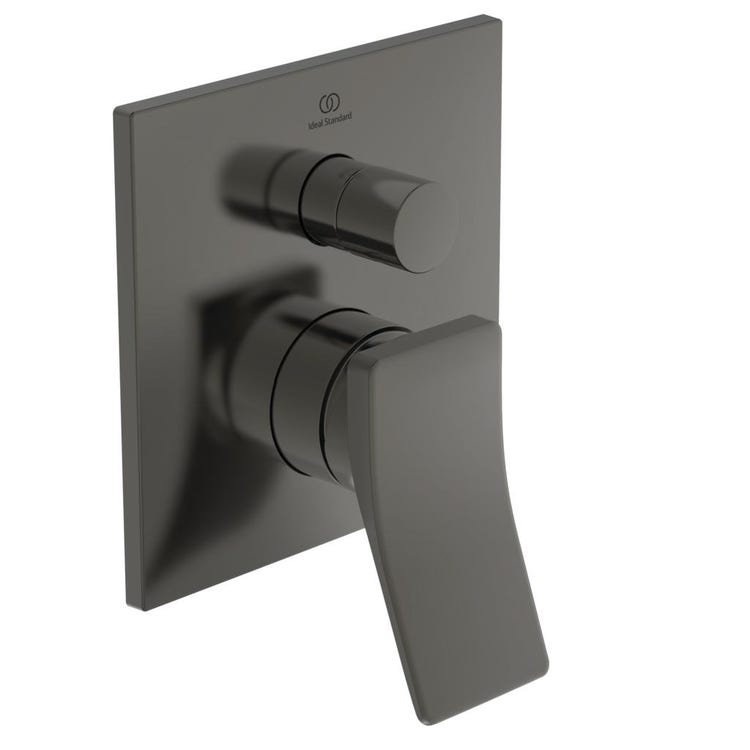 Ideal Standard Einhandmischer für Einbauwanne/Dusche, Oberfläche Magnetic Grey CONCA A7377A5