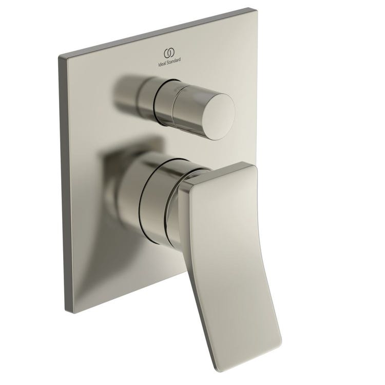 Ideal Standard Einhebelmischer für Einbauwanne/Dusche, Silber Storm Oberfläche CONCA A7377GN