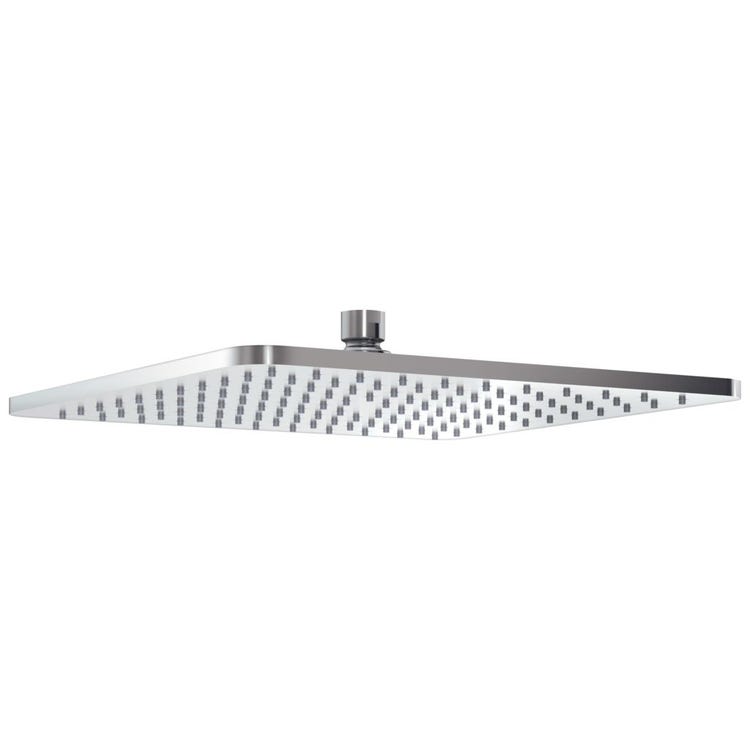 Ideal Standard Quadratischer Duschkopf 20 cm, Regeneffekt, ultradünn, Chrom-Finish IDEALRAIN CUBE B0024AA