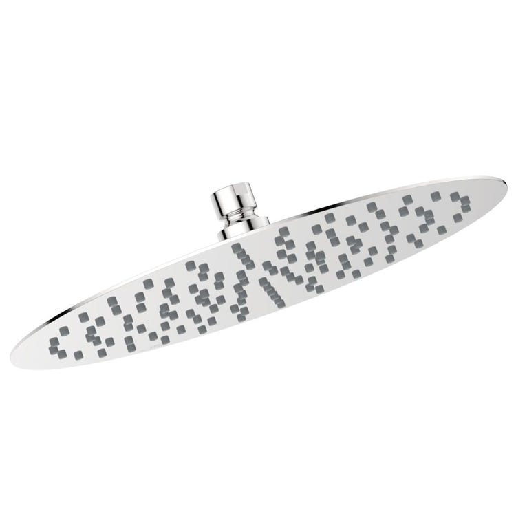 Ideal Standard Runder Ultra-Dünn-Duschkopf Ø 30 cm, Edelstahloberfläche IDEALRAIN LUXE B0385MY