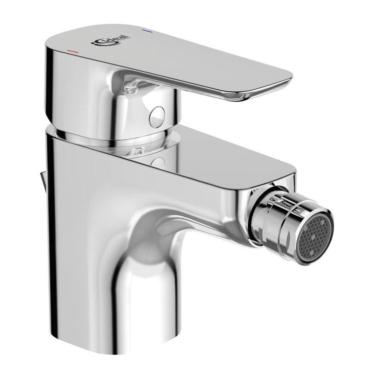Ideal Standard Einhebelmischer für Bidet, schwenkbarer Strahl, Chromfinish CERAPLAN III B0897AA