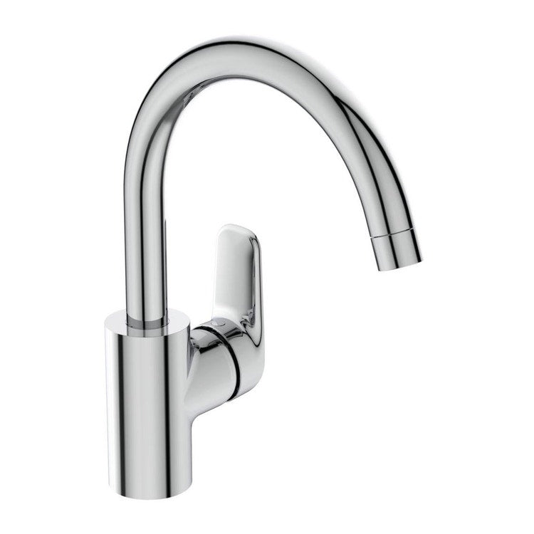 Ideal Standard Einhebelmischer für den Aufsatz auf dem Waschbecken, schwenkbarer Auslauf, Chromoberfläche CERAFLEX B1727AA