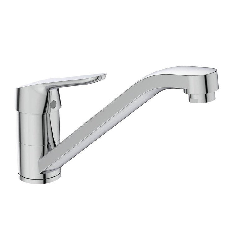 Ideal Standard Einhandmischer für die Auflage auf der Spüle, drehbarer Auslauf, Chromoberfläche CERAFLEX BC129AA