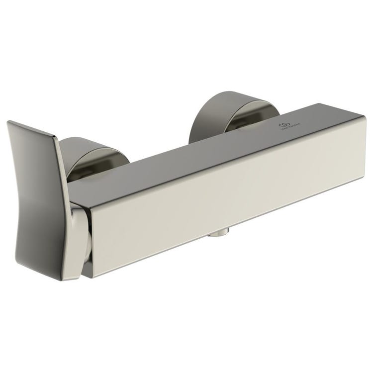 Ideal Standard Einhebelmischer für Außenbereich Dusche, silberne Storm-Beschichtung CONCA BC761GN