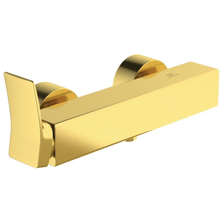 Ideal Standard Einhebelmischer für Außendusche, Oberfläche gebürstetes Gold CONCA BC761A2