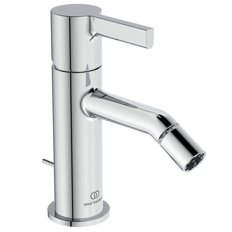 Ideal Standard Einhebel-Bidetmischer, mit Ablauf, Chromoberfläche JOY BC784AA