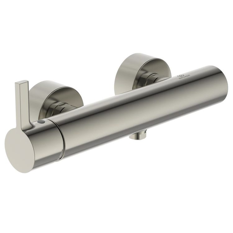 Ideal Standard Einhebelmischer für Dusche, Außenmontage, Silber Storm JOY BC785GN
