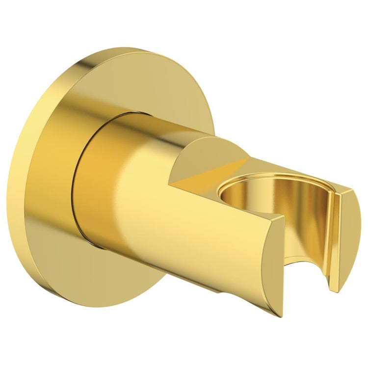 Ideal Standard Wandhalter für Handbrause, Finish gebürstetes Gold BC806A2