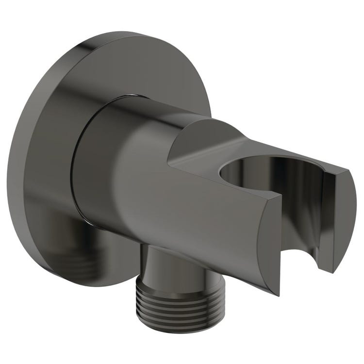 Ideal Standard Wandhalterung für Handbrause mit Anschluss G 1/2, Oberfläche magnetic grey BC807A5