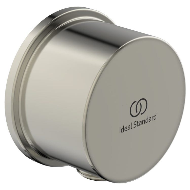 Ideal Standard Wandbogen mit Rückschlagventil und mit G 1/2 Anschluss, Oberfläche Silver Storm BC808GN