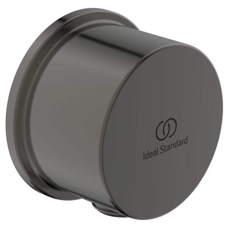 Ideal Standard Wandbogen mit Rückschlagventil und G 1/2 Anschluss, Oberfläche magnetic grey BC808A5