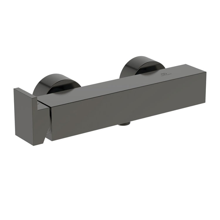 Ideal Standard Einhand-Außenduschmischer, mit Temperaturbegrenzer, Oberfläche magnetic grey EXTRA BD512A5