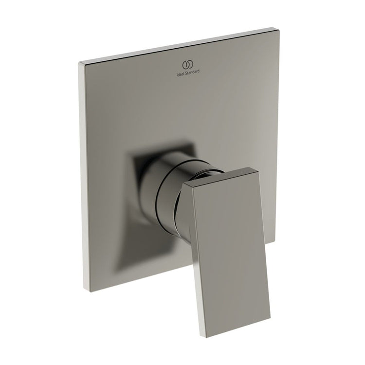Ideal Standard Unterputz-Duschmischer, 1 Weg, ohne Unterputzkörper, Oberfläche Silver Storm EXTRA BD515GN