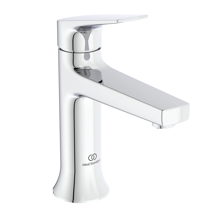 Ideal Standard Einhand-Waschtischarmatur H. 18 cm, ohne Bedienhebel und Ablaufgarnitur 1-1/4", Chrom-Finish LA DOLCE VITA BD654AA