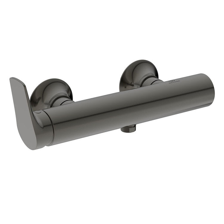 Ideal Standard Einhebelmischer für Dusche, mit Durchflussbegrenzer, Oberfläche magnetic grey LA DOLCE VITA BD665A5