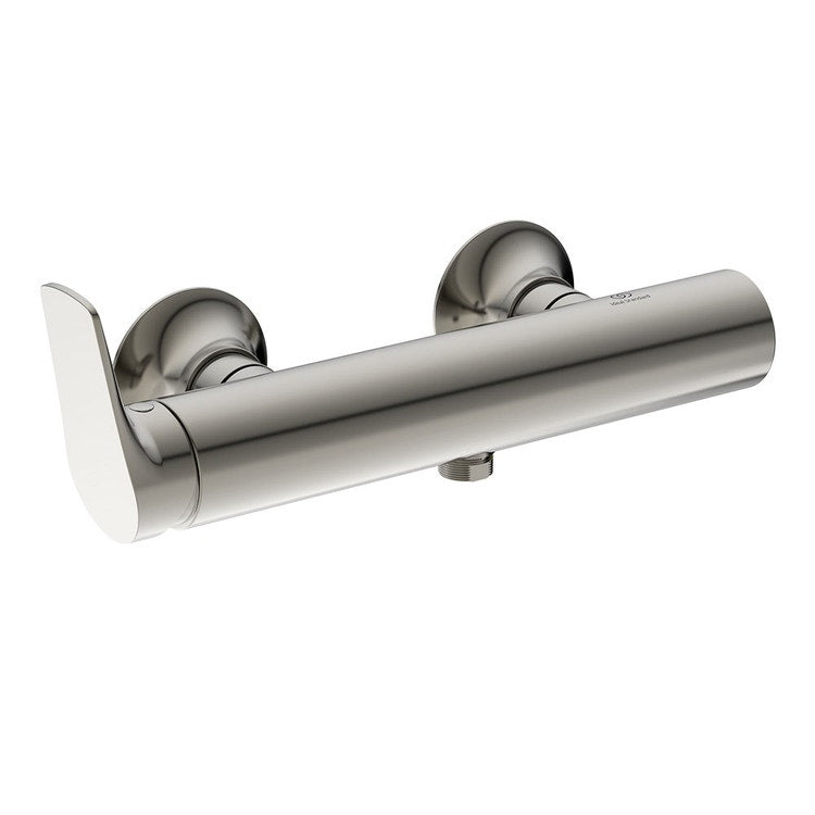 Ideal Standard Einhand-Duscharmatur, mit Durchflussbegrenzer, Silber-Sturm-Finish LA DOLCE VITA BD665GN