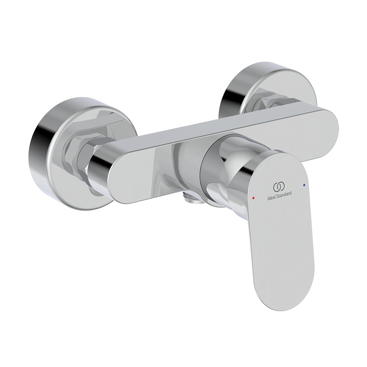 Ideal Standard Einhebelmischer für Dusche, ohne Duschkomponenten, Chromoberfläche CERALIFE O BE028AA