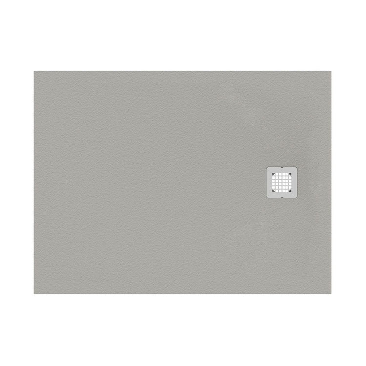 Ideal Standard Rechteckige Duschwanne L. 100 B.70 cm ultradünn, Farbe Zementgrau matt Stein-Effekt ULTRA FLAT S K8218FS