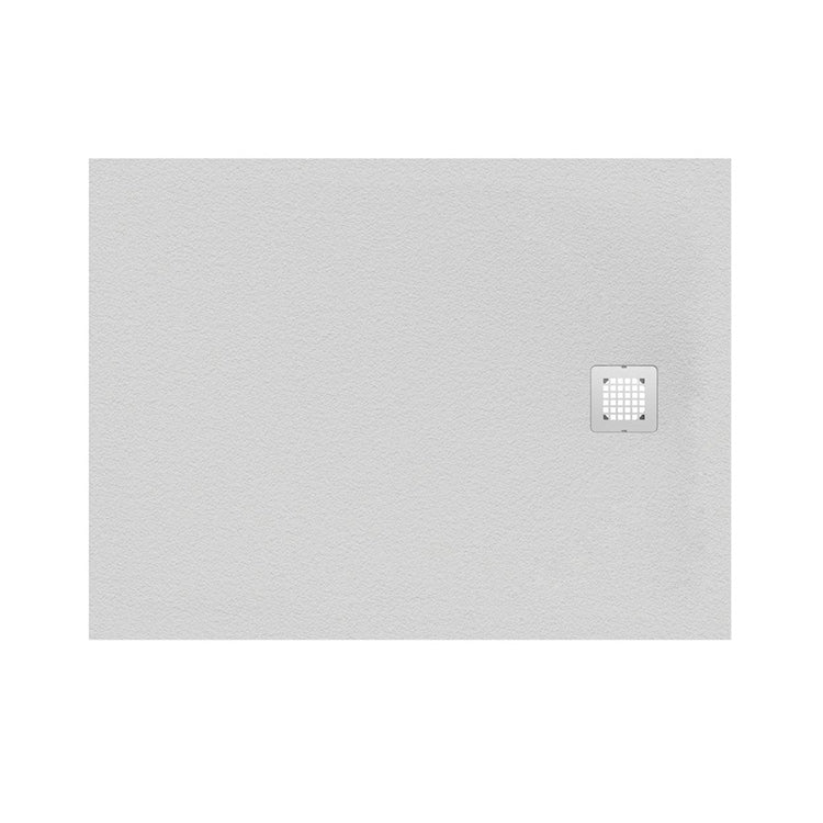 Ideal Standard Rechteckige Duschwanne L. 100 T. 80 cm ultraschmal, Weiß, matt Stein-Effekt ULTRA FLAT S K8219FR