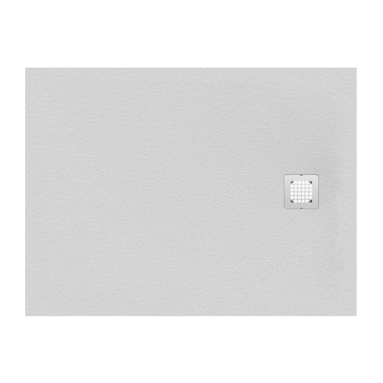 Ideal Standard Rechteckige Duschwanne L. 160 T. 80 cm ultraschmal, Weiß, matt Stein-Effekt ULTRA FLAT S K8276FR
