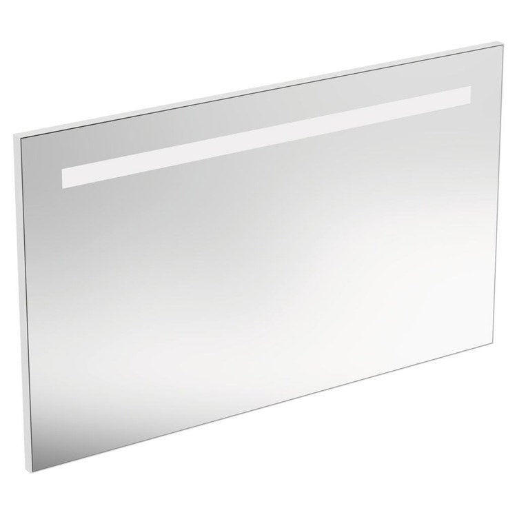 Ideal Standard Spiegel L. 120 H. 70 T. 2,6 cm, mit integrierter oberer LED-Beleuchtung, Spiegeloberfläche T3344BH