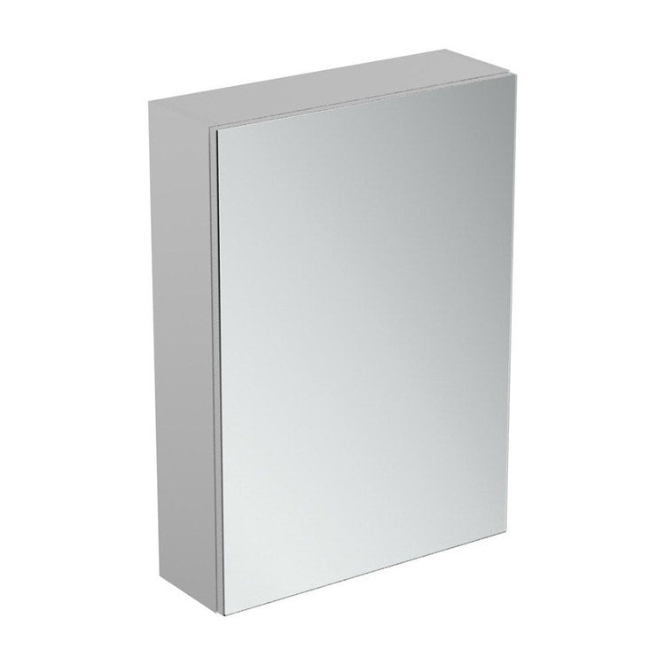 Ideal Standard Spiegel-Schrank B.50 H. 70 T. 17 cm, Aluminium-Finish T3588AL